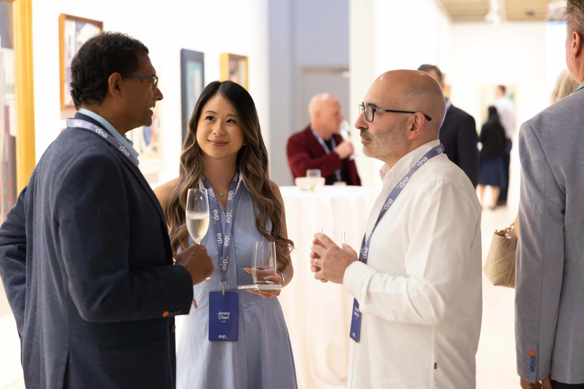 Guests at an EVP client event
