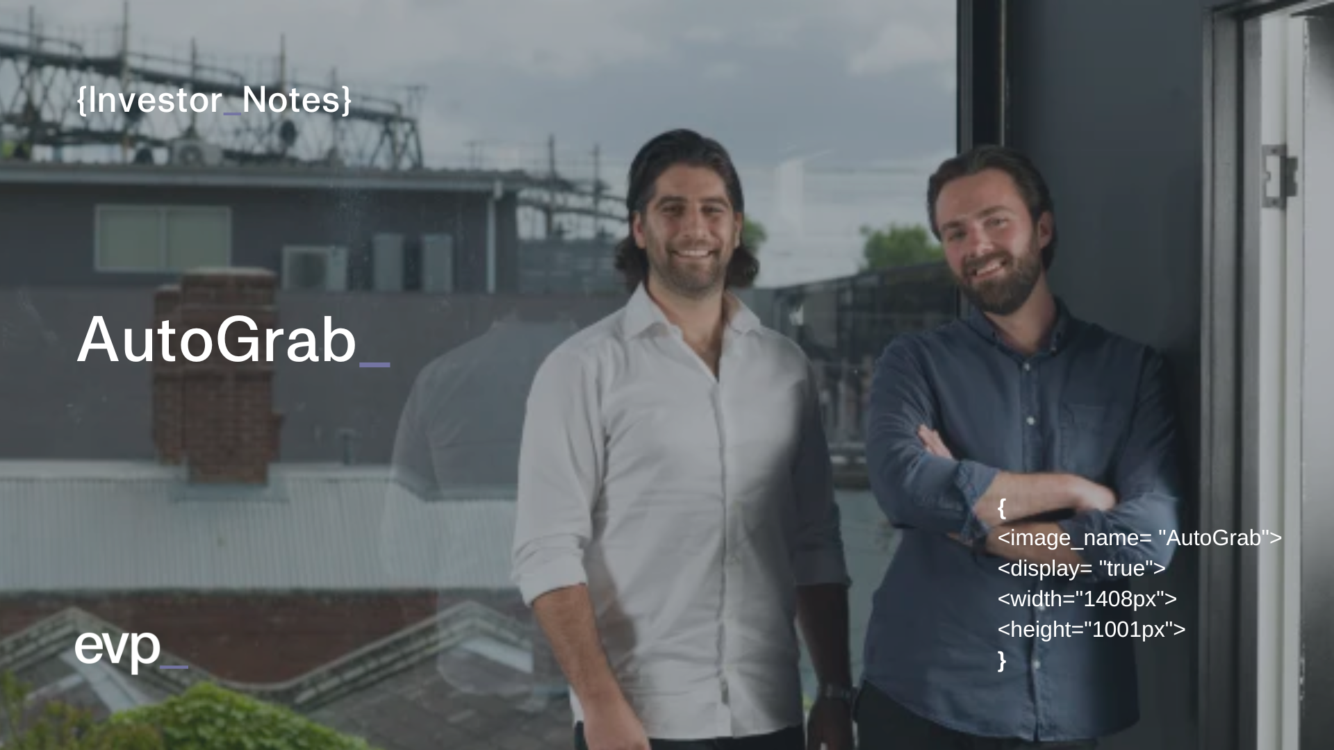 Daniel Werzberger and Chris Gardner, Co-founders